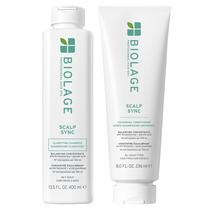 Conjunto de shampoo e condicionador Biolage Scalp Sync 400ml+236ml