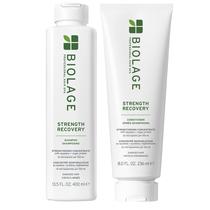 Conjunto de shampoo e condicionador Biolage Strength Recovery