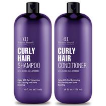Conjunto de shampoo e condicionador Botanic Hearth Curly Hair Conjunto de shampoo e condicionador Botanic Hearth Curly Hair