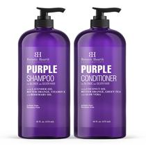 Conjunto de shampoo e condicionador Botanic Hearth Purple 480 ml Conjunto de shampoo e condicionador Botanic Hearth Purple 480 ml