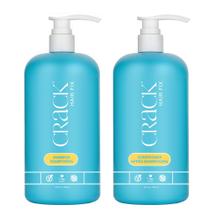 Conjunto de shampoo e condicionador Crack Hair Fix 1L Anti-Frizz