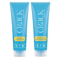 Conjunto de Shampoo e Condicionador Crack Hair Fix 250 ml cada