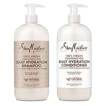 Conjunto de shampoo e condicionador de óleo de coco Shea Moisture