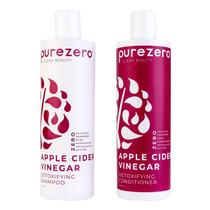 Conjunto de shampoo e condicionador de vinagre de maçã Purezero