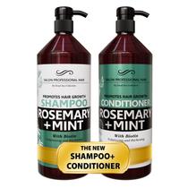 Conjunto de shampoo e condicionador Dead Sea Collection, óleo de alecrim e hortelã Conjunto de shampoo e condicionador Dead Sea Collection, óleo de alecrim e hortelã
