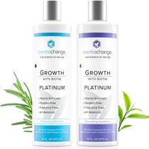 Conjunto de shampoo e condicionador DermaChange Biotin Hair Growth