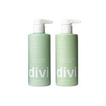 Conjunto de shampoo e condicionador Divi Hydrating 360ml Vegan