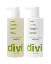 Conjunto de shampoo e condicionador divi Volumizing 360ml para mulheres e homens