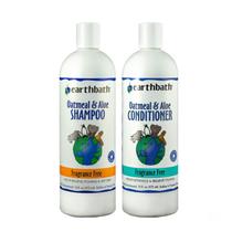 Conjunto de shampoo e condicionador Earthbath Oatmeal & Aloe 480 ml