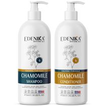 Conjunto de shampoo e condicionador EDENIKA BOTANICALS Camomile 480mL Conjunto de shampoo e condicionador EDENIKA BOTANICALS Camomile 480mL