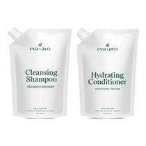 Conjunto de shampoo e condicionador Eva + Avo 946 ml (32 onças)