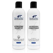 Conjunto de shampoo e condicionador FRAGFRE Hydrating 355mL (pacote com 2) Conjunto de shampoo e condicionador FRAGFRE Hydrating 355mL (pacote com 2)