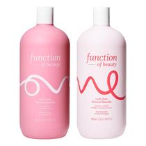 Conjunto de shampoo e condicionador Function of Beauty Curly Hair 650 ml