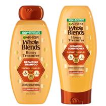 Conjunto de shampoo e condicionador Garnier Whole Blends Honey 650 ml