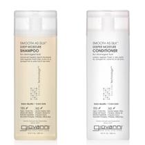 Conjunto de shampoo e condicionador GIOVANNI Smooth as Silk 250mL Conjunto de shampoo e condicionador GIOVANNI Smooth as Silk 250mL