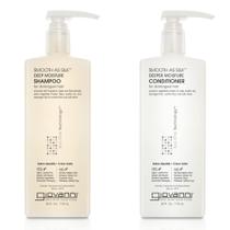 Conjunto de shampoo e condicionador GIOVANNI Smooth as Silk 700mL