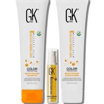 Conjunto de shampoo e condicionador GK HAIR Color sem sulfato