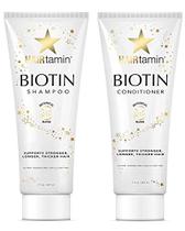 Conjunto de shampoo e condicionador HairTamin Volumizing Biotina