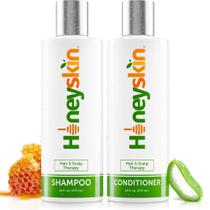Conjunto de shampoo e condicionador Honeyskin Organics Manuka Honey Conjunto de shampoo e condicionador Honeyskin Organics Manuka Honey