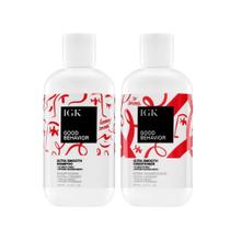 Conjunto de shampoo e condicionador IGK GOOD BEHAVIOR Ultra Smooth