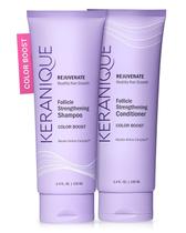 Conjunto de shampoo e condicionador Keranique Color Safe para mulheres Conjunto de shampoo e condicionador Keranique Color Safe para mulheres
