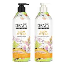 Conjunto de shampoo e condicionador Kerasys Glam Stylish 600 ml Conjunto de shampoo e condicionador Kerasys Glam Stylish 600 ml