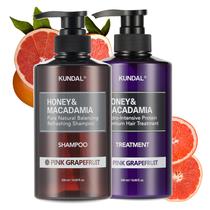 Conjunto de shampoo e condicionador KUNDAL Natural Pink Grapefruit Conjunto de shampoo e condicionador KUNDAL Natural Pink Grapefruit