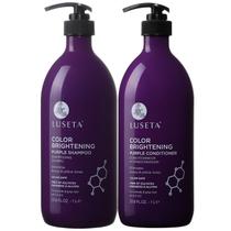 Conjunto de shampoo e condicionador L LUSETA Color Brightening