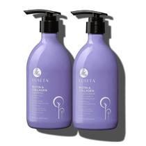 Conjunto de shampoo e condicionador Luseta Biotina para o crescimento do cabelo