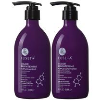 Conjunto de shampoo e condicionador Luseta Purple para cabelos loiros