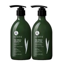Conjunto de shampoo e condicionador Luseta Tea Tree Argan Oil 500mL