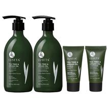 Conjunto de shampoo e condicionador Luseta Tea Tree Oily Hair