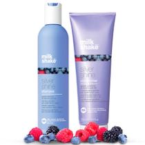 Conjunto de shampoo e condicionador milk_shake Silver Shine Purple Conjunto de shampoo e condicionador milk_shake Silver Shine Purple