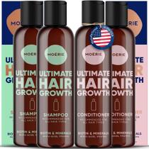 Conjunto de shampoo e condicionador Moerie Volumizing para queda de cabelo