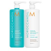 Conjunto de shampoo e condicionador Moroccanoil Color Care 1L Conjunto de shampoo e condicionador Moroccanoil Color Care 1L