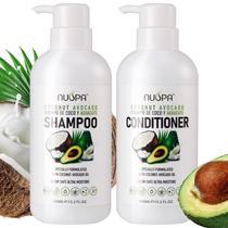 Conjunto de shampoo e condicionador NUSPA Coconut Avocado Conjunto de shampoo e condicionador NUSPA Coconut Avocado