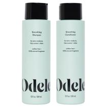 Conjunto de shampoo e condicionador Odele Smoothing 400 ml Moisture, pacote com 2 unidades Conjunto de shampoo e condicionador Odele Smoothing 400 ml Moisture, pacote com 2 unidades