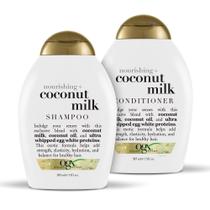 Conjunto de shampoo e condicionador OGX Nourishing Coconut Milk 390mL