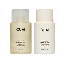 Conjunto de shampoo e condicionador OUAI Fine Hair 89 ml Conjunto de shampoo e condicionador OUAI Fine Hair 89 ml