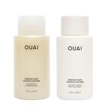 Conjunto de shampoo e condicionador OUAI Medium para cabelos médios Conjunto de shampoo e condicionador OUAI Medium para cabelos médios