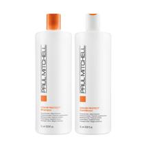 Conjunto de shampoo e condicionador Paul Mitchell Color Protect Conjunto de shampoo e condicionador Paul Mitchell Color Protect