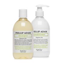 Conjunto de shampoo e condicionador Phillip Adam Fragrance Free