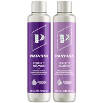 Conjunto de shampoo e condicionador Pravana The Perfect Blonde