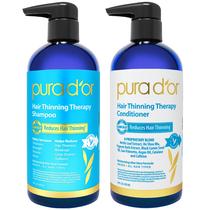 Conjunto de shampoo e condicionador PURA D'OR Hair Thinning Therapy
