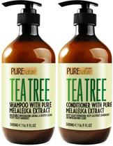Conjunto de shampoo e condicionador PURE NATURE LUX SPA Tea Tree Oil Conjunto de shampoo e condicionador PURE NATURE LUX SPA Tea Tree Oil