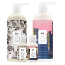 Conjunto de shampoo e condicionador R+Co Dallas Biotina Thickening