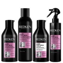 Conjunto de shampoo e condicionador Redken Acidic Color Gloss