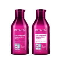 Conjunto de shampoo e condicionador Redken Color Extend Magnetics Conjunto de shampoo e condicionador Redken Color Extend Magnetics