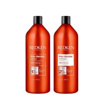 Conjunto de shampoo e condicionador Redken Frizz Dismiss sem sulfato 2L