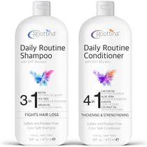 Conjunto de shampoo e condicionador Roottina Daily Routine 480 ml x 2 Conjunto de shampoo e condicionador Roottina Daily Routine 480 ml x 2